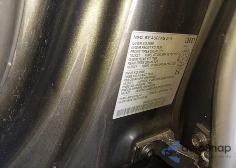 2019 Audi Q8 55 Premium z USA, uszkodzony, nr VIN WA1CVAF10KD027354